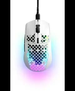 Maus gaming Steelseries aerox 3 snow, white