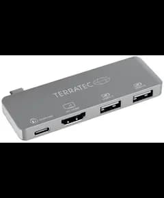 Konvertues TerraTec C4 USB-C, USB-C PD/HDMI/USB3.0