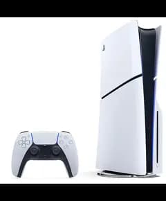 Konzole Sony PlayStation 5 Slim DISC 1TB, bardhe/zeze