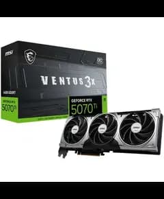 Kartele grafike MSI GeForce RTX 5070 Ti 16G Ventus