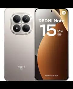 Telefon Xiaomi Redmi Note 15 Pro 5G 6.83" 8GB RAM, 256GB ROM, titanium