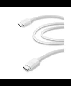 Kabell CellularLine USB usb-c to usb-c 2 m, bardhe