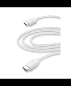 Kabell CellularLine USB C2C, 3m, bardhe