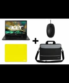 Laptop ACER Aspire A315 15.6" FHD Ryzen 7 5700U 16GB RAM 512GB+Maus Hp+Mauspad Trust+Çante