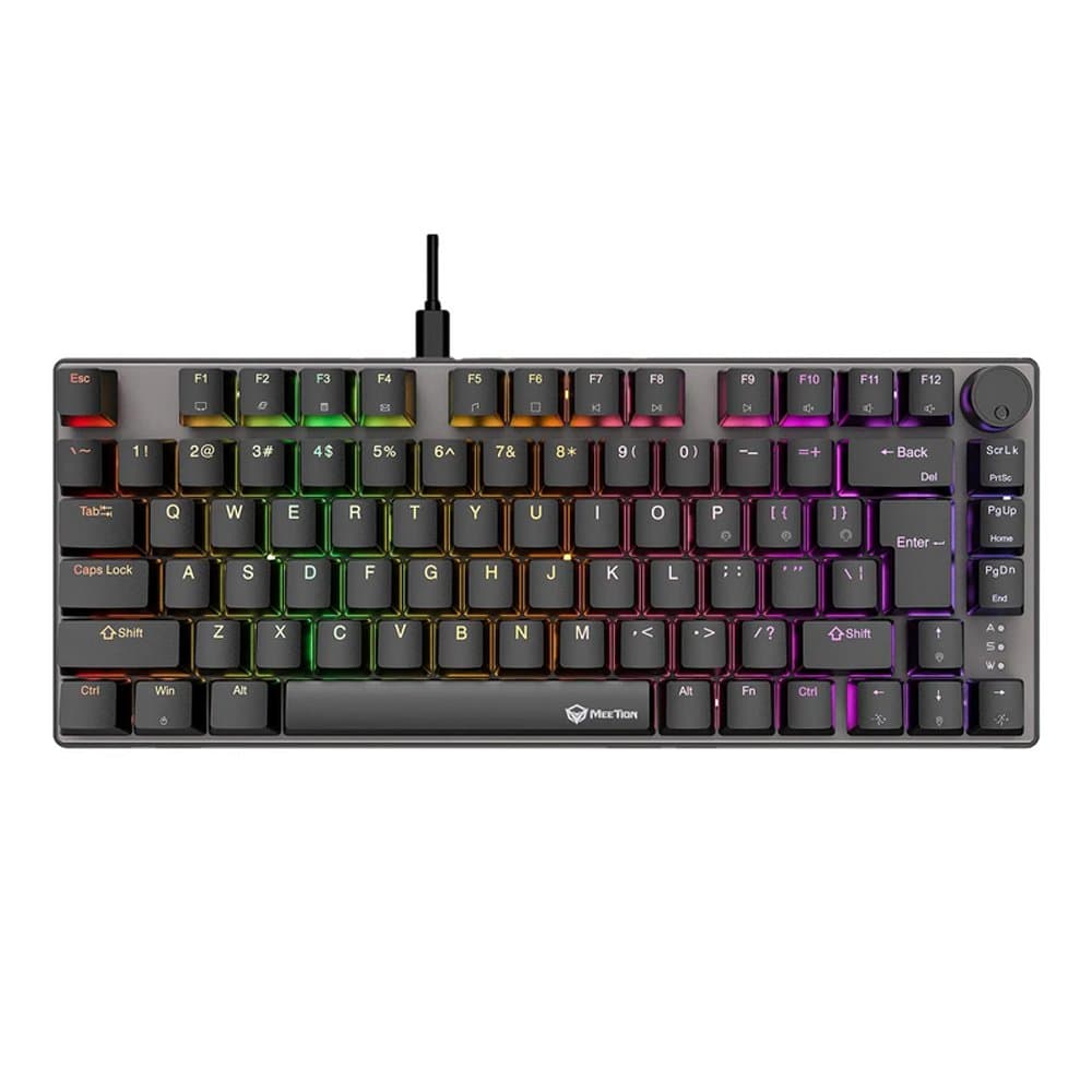 Tastierë Mekanike Gaming MEETION MK006 Pro (Red Switch, USB, e Zezë)