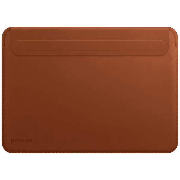 Mbështjellëse Leather Sleeve për MacBook Proove 15.4″ / 16.2″, kafe
