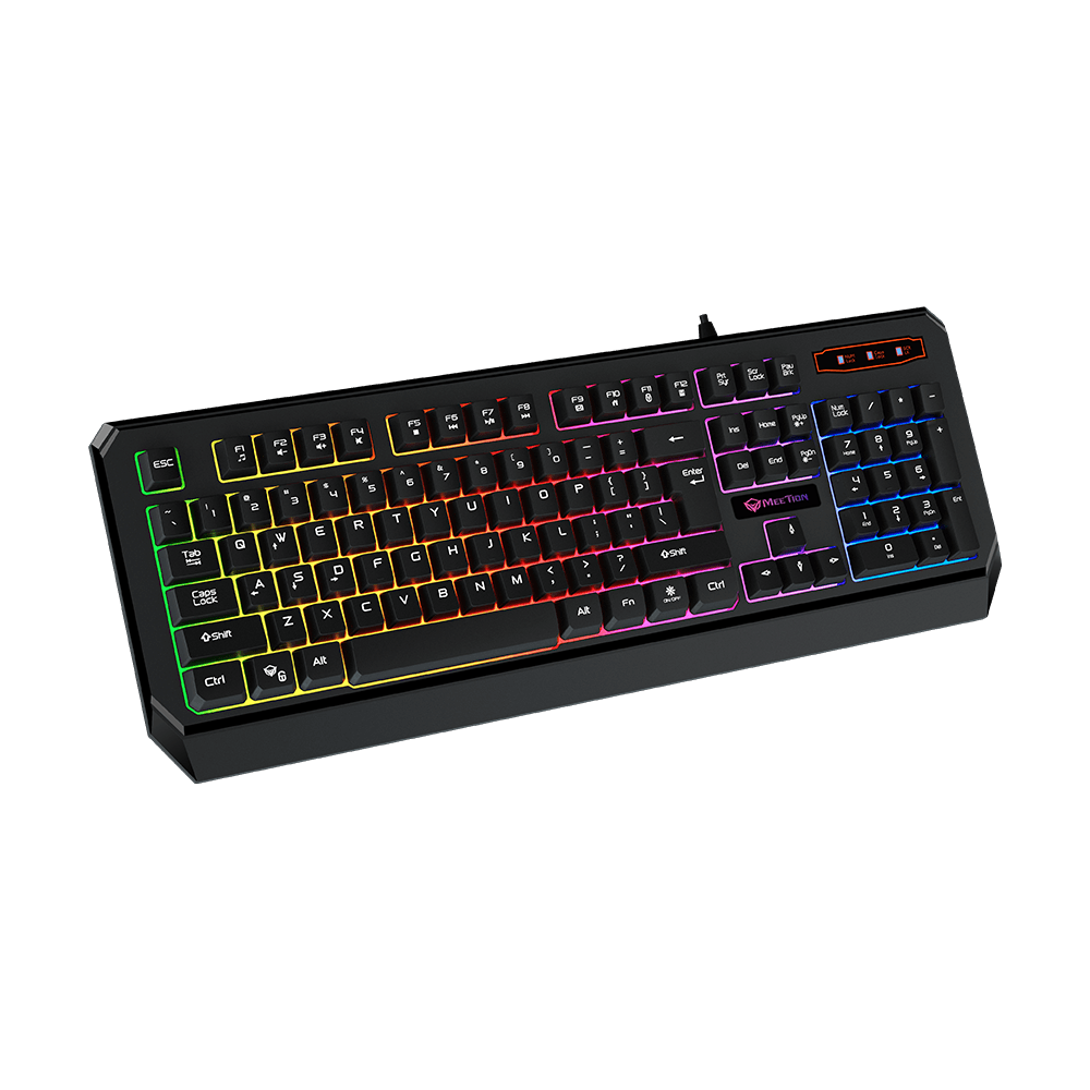 MEETION MT-K9320 – Tastierë Gaming me Rainbow RGB Waterproof