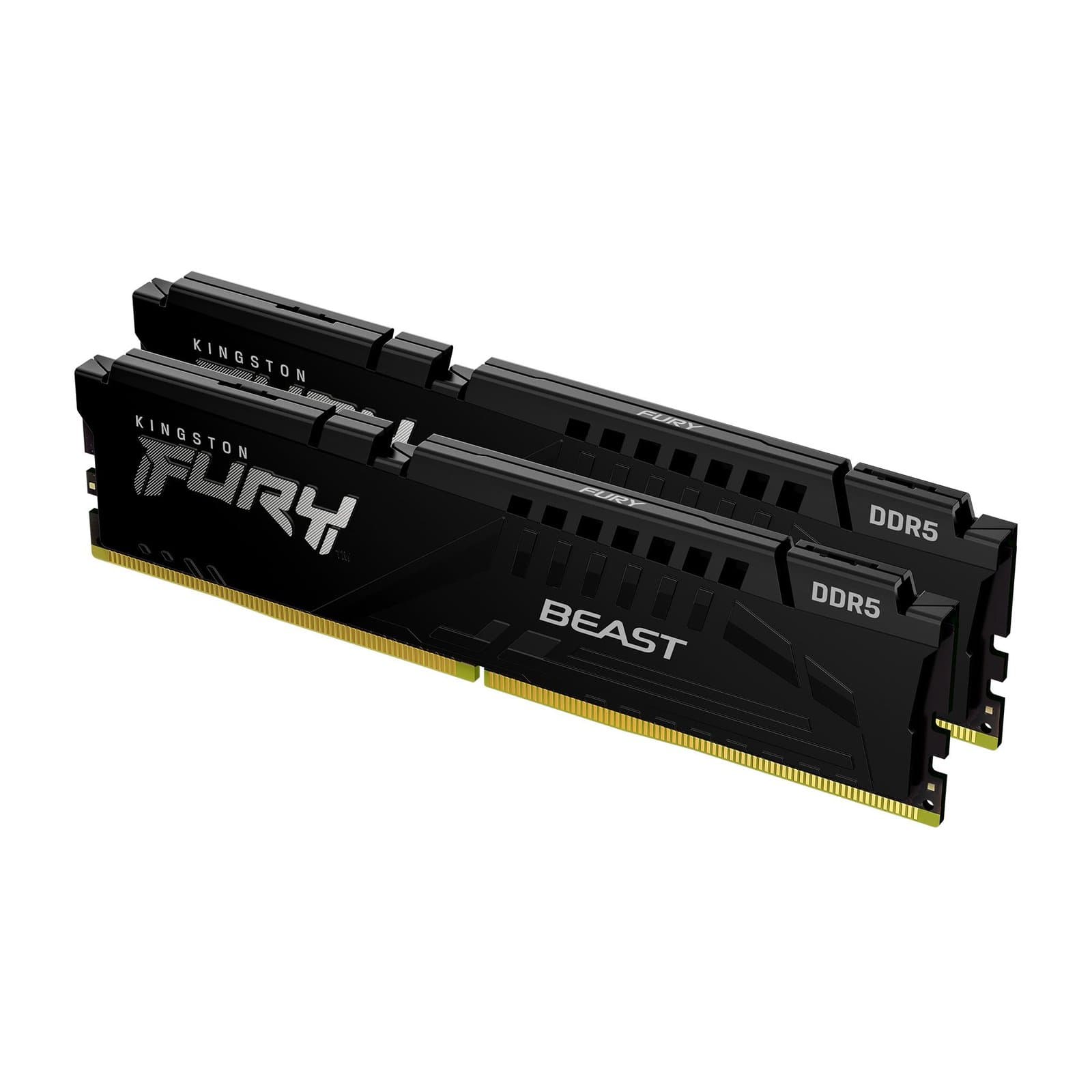 Memory Kingston FURY Beast Black 32GB(2x16GB) DDR5 – KF564C32BBEK2-32