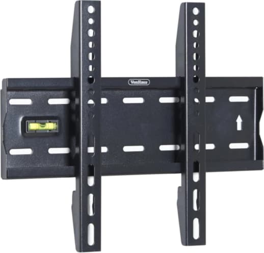 Mbajtëse fikse muri për TV VONHAUS 05/022, 15-42\", deri 40 kg, VESA 50x50-300x200, 27 mm, e zezë, me set vida