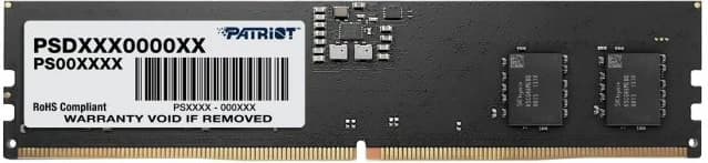 RAM Memorje Patriot Signature Line PSD58G560082 8GB DDR5-5600 UDIMM CL46 1.1V, e zez, 1x8GB