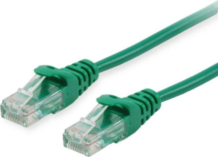 Kabllo rrjeti Cat6 Equip 0.25m, U/UTP, RJ-45, e gjelbër