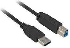 Kabllo USB 3.0 SHARKOON 2m, e zezë