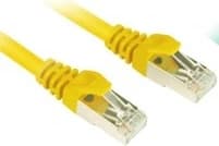 Kabllo rrjeti Sharkoon Cat6, 10m, S/FTP, RJ-45, verdhë