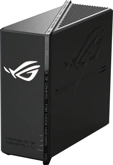 Router gaming Asus ROG Strix GS-BE18000, Wi-Fi 7, tri-bend, 8 porta 2.5G, i zi