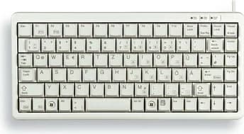 Tastierë Cherry G84-4100, Mini, Wired, USB, QWERTZ, Gri