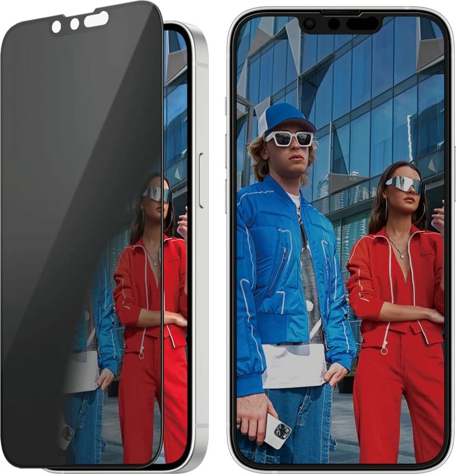 Mbrojtës ekrani PanzerGlass Privacy UWF për iPhone 16e/14/13/13 Pro, transparent