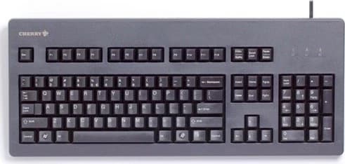 Tastierë Cherry G80-3000, Full-size, Wired, USB + PS/2, e zezë