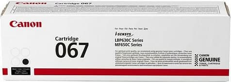 Toner Canon 067, 1350 faqe, E zezë, 1 copë