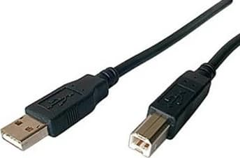 Kabllo USB 2.0 SHARKOON A në B, 2m, e zezë