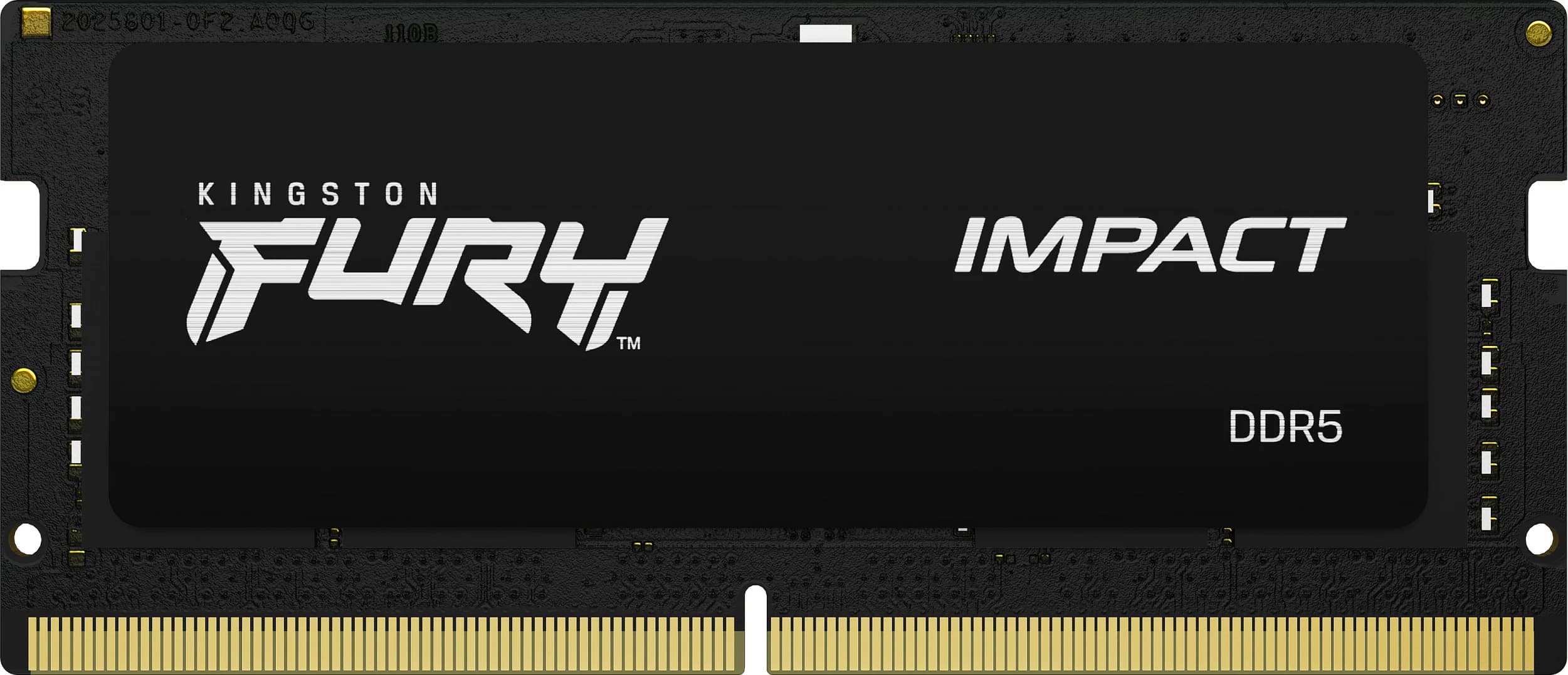 RAM Memorje Kingston FURY Impact 16GB (2x8GB) DDR5 4800MT/s SODIMM e zezë