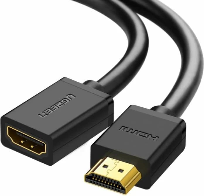 kabllo zgjatëse HDMI 1.4 UGREEN MPN 10142 2m, e zezë, polybag