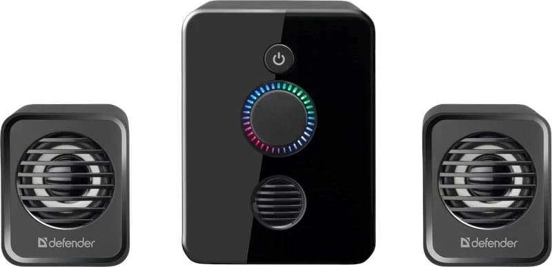 Altoparlantë Defender V12, 11W, USB, të zeza