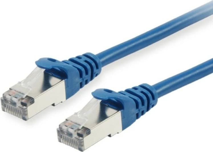 Kabëll rrjeti Cat6 Equip 0.25m S/FTP RJ-45, kaltër