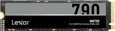 SSD Lexar NM790, 2 TB, M.2, 7400 MB/s