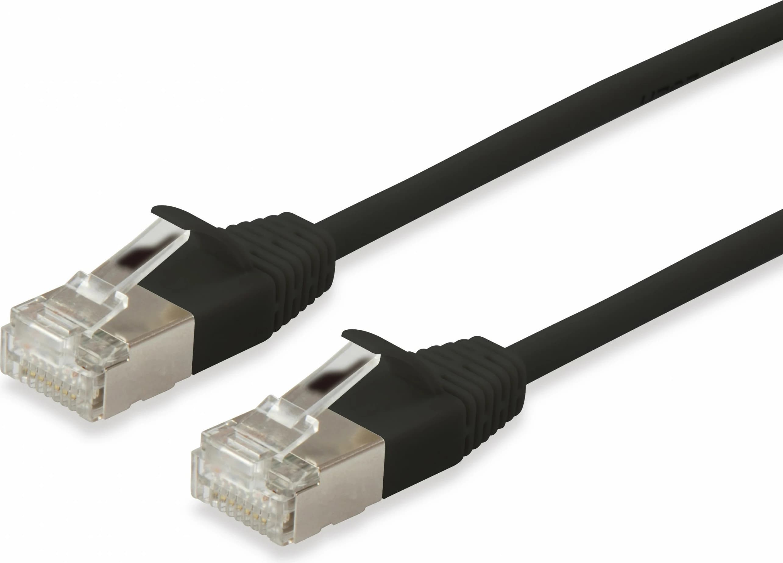 Kabëll rrjeti Cat6a Equip F/FTP Slim 1m, i zi