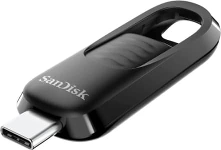 USB memorje SanDisk Ultra Slider SDCZ480-032G-G46 32GB USB-C USB 3.2 Gen 1 e zezë, 1 copë
