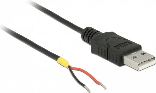 USB kabllo DeLOCK 85664, 1.5m, USB A, USB 2.0, e zezë