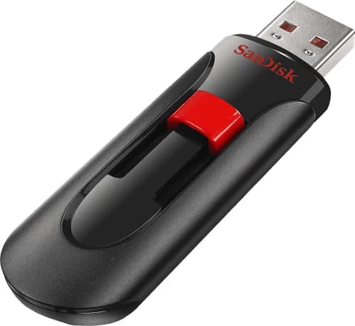 USB memorje SanDisk Cruzer Glide SDCZ60-256G-B35 256GB USB-A 2.0, zi/kuqe