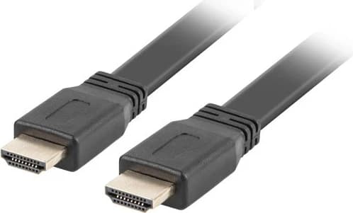 Kabllo Lanberg HDMI - Type A, (Standard), 1m, e zezë