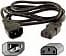 Kabllo energjie Cisco KAB CABINET JUMPER POWER CORD 250, e zezë