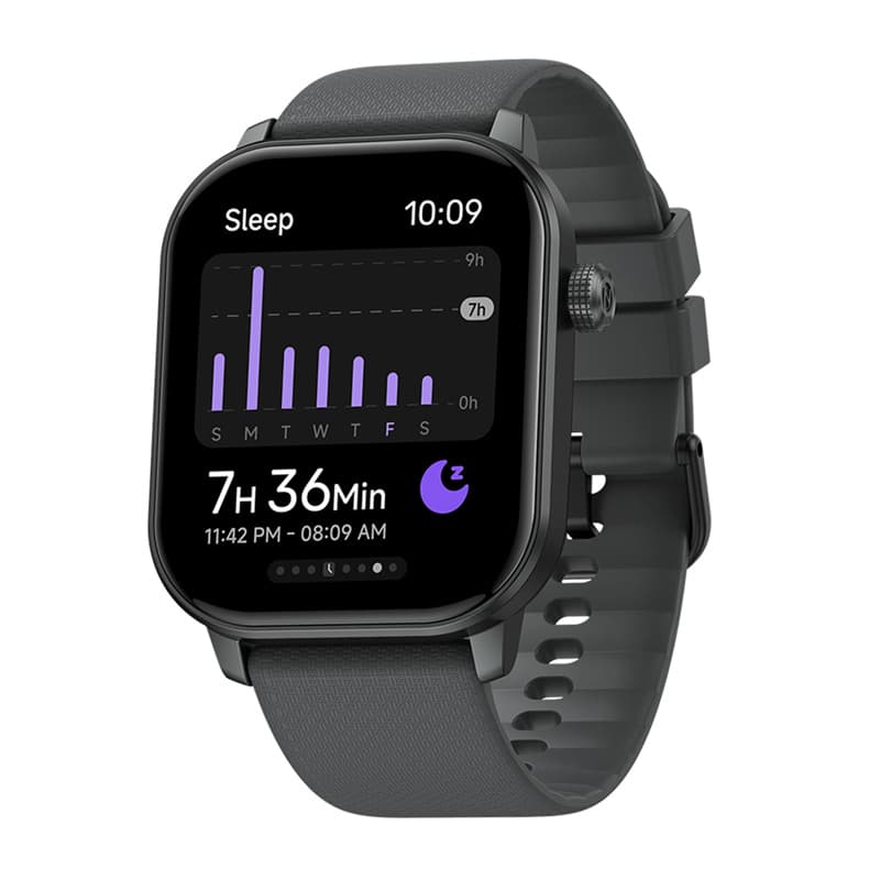 Ora inteligjente Zeblaze GTS 3 GPS, ekran 2.01", thirrje telefonike, gri e errët