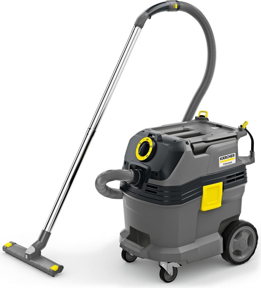 Fshesë me korrent industriale Karcher NT 30/1 Tact L, e hirtë / e verdhë
