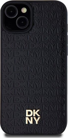 Mbulesë telefoni DKNY DKHMP15SPSHRPSK, për iPhone 15 14 13 6.1", MagSafe, e zezë