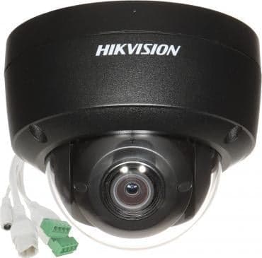 Kamerë IP dome Hikvision DS-2CD2147G2-SU, 4MP ColorVu, mikrofon i integruar, e zezë