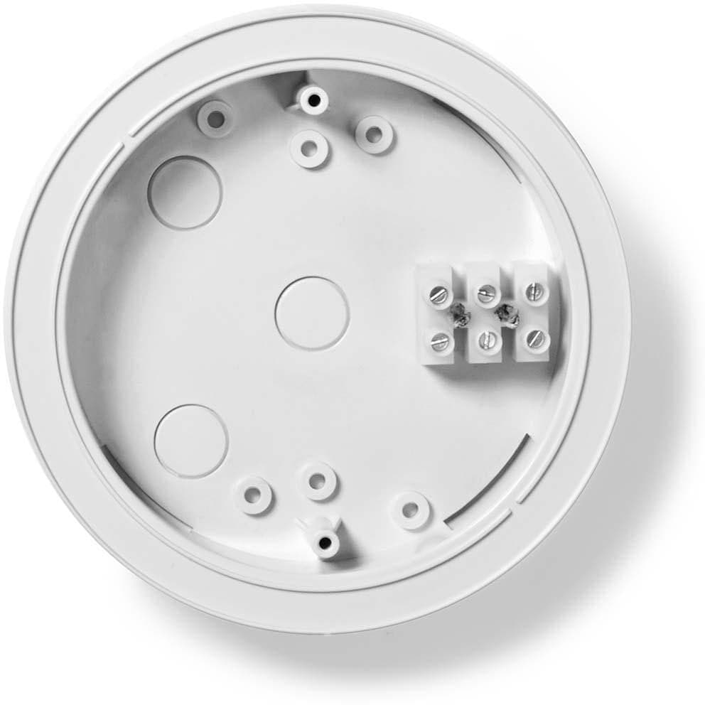 Mbajtëse detektori tymi, për diametër 280 mm, shtesë 20 mm lartësi, e bardhë
