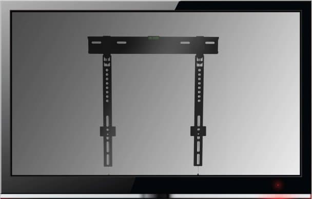 Mbajtëse muri për TV Equip Wall Mount 650363, 32" 55", deri 55kg, e zezë