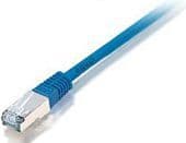 Kabllo Equip Patchcord, S/ FTP, Cat6a, PIMF, HF, 0.5 m, e kaltërt