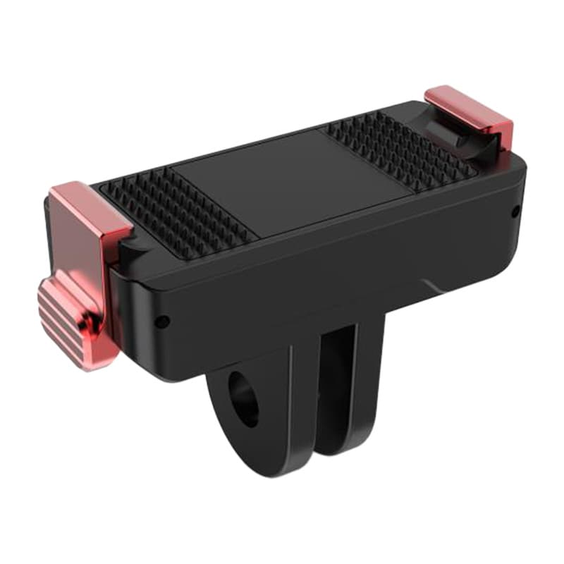 Adapter magnetik Puluz Quick Release, për DJI Osmo Action 6 Nano, montim i shpejtë, i zi