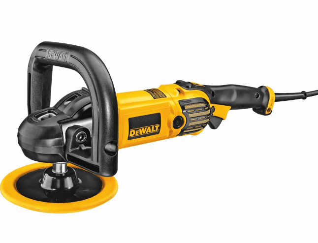 Lustrues rrotullues Dewalt DWP849X, 1250 W, i verdhë