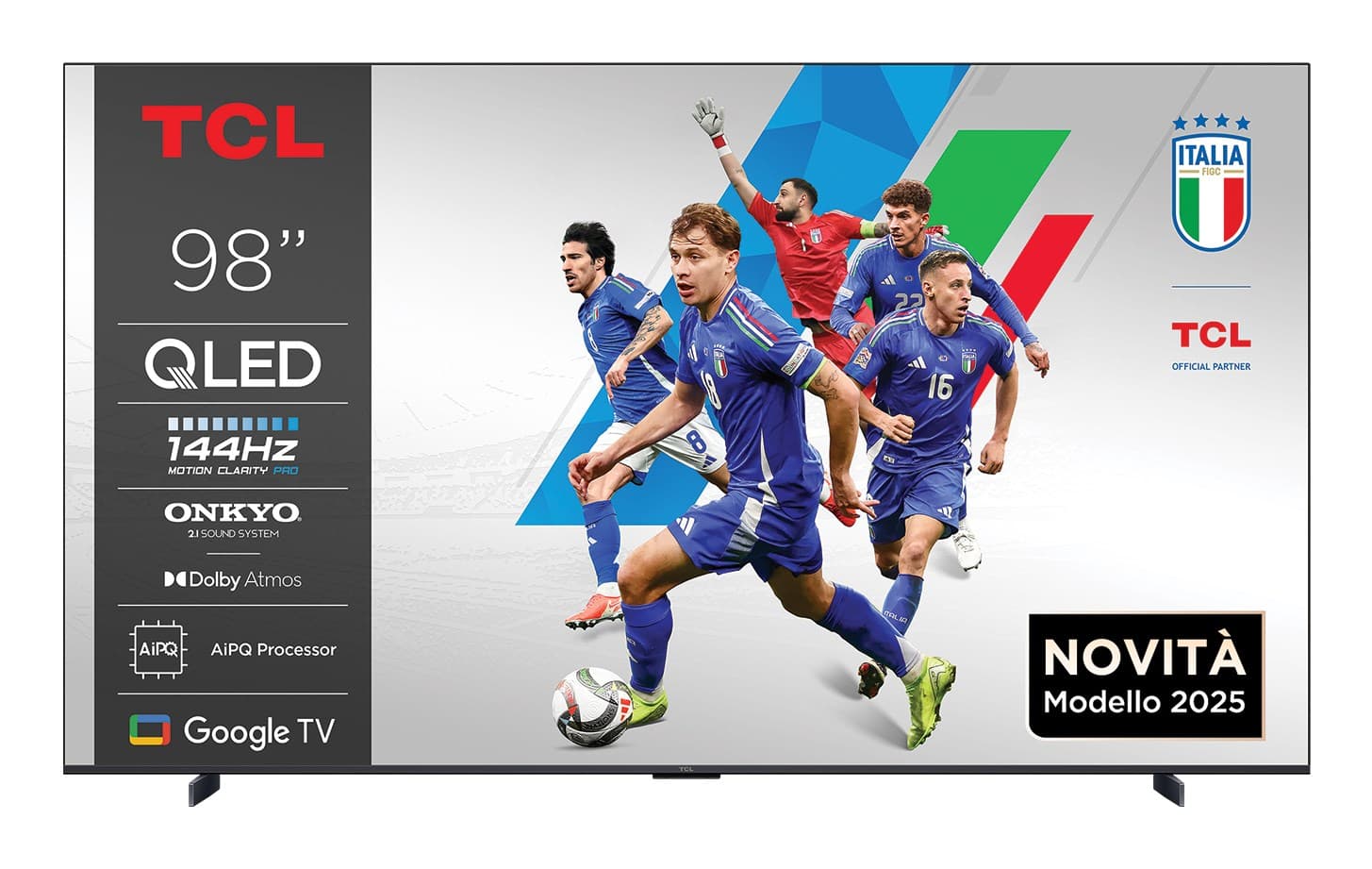 Televizor TCL 98P89K P Series, 98", QLED 4K, 144Hz, i zi