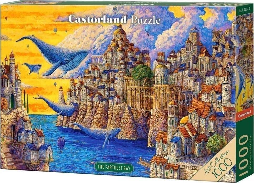 Puzzle Castorland Art Collection The Farthest Bay, 1000 copë, shumëngjyrëshe