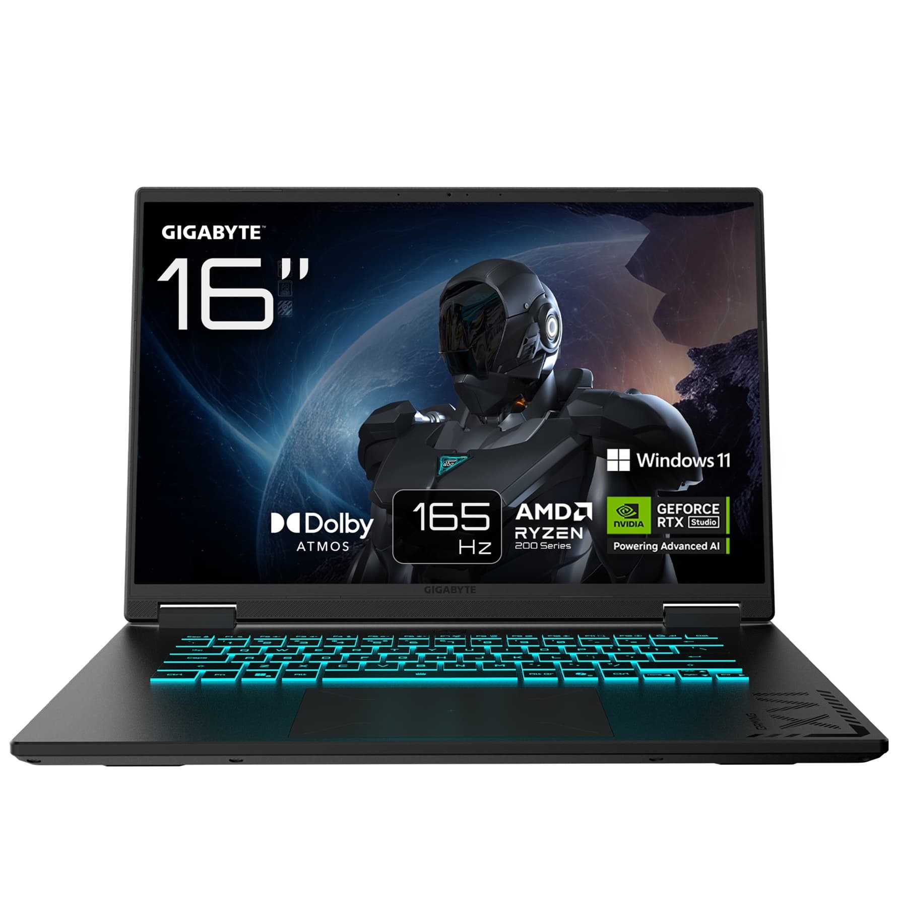 Laptop gaming Gigabyte GAMING A16, 16", Ryzen 7, RTX 5060, 16GB RAM, 1TB SSD, i zi