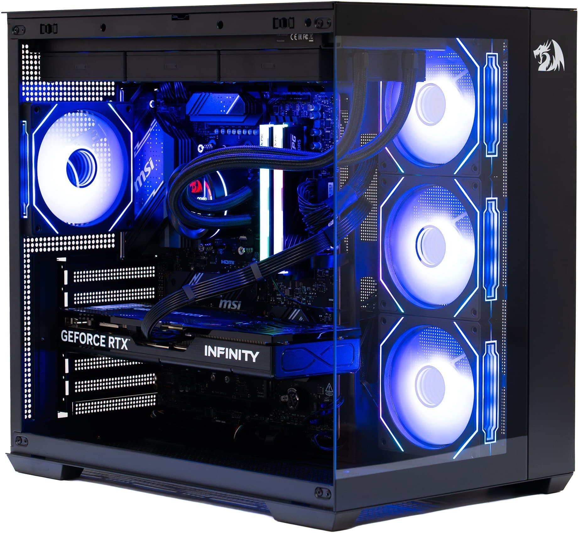 Kompjuter gaming Game X G300, Ryzen 5 8400F, 32GB RAM, SSD 1TB, i zi