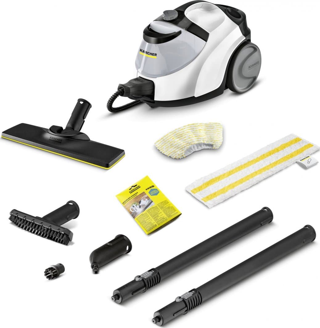Fshesë me avull Karcher SC 5 EasyFix 1.512-660.0, e bardhë