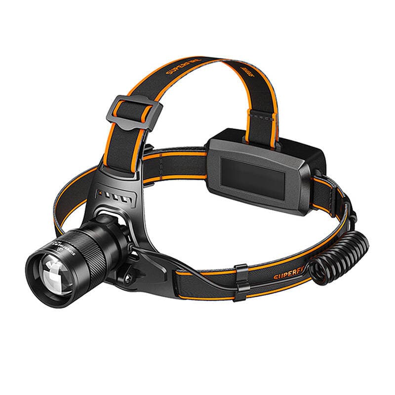 Dritë koke Superfire HZ01, LED UV 395nm, sensor lëvizjeje, e zezë