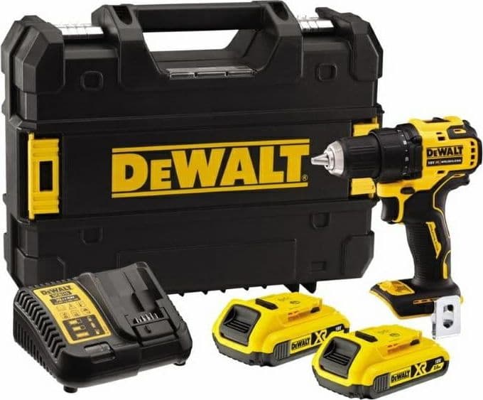 Trapan pa tel Dewalt DCD708D2T, 18V, 2 bateri 2 Ah